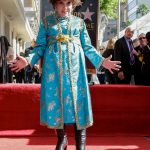 Gina Lollobrigida riceve la stella sulla Walk of Fame di Hollywood