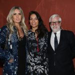 Tiziana Rocca, Rosario Dawson e Claudio Masenza