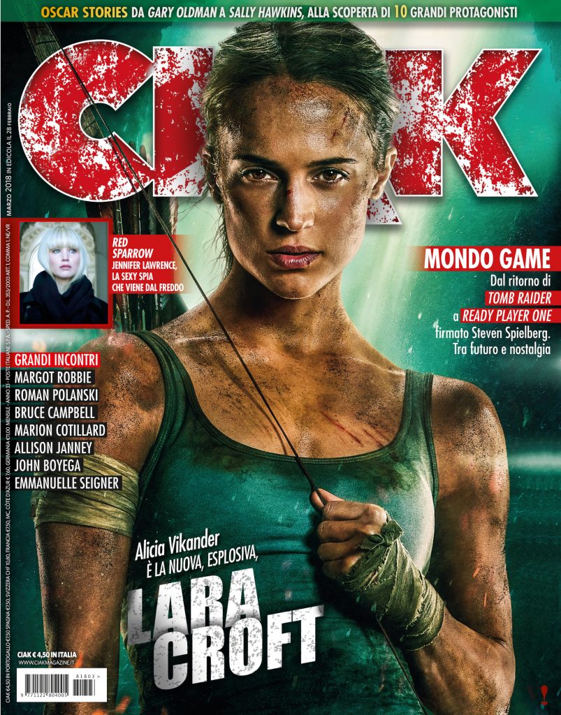 Ciak marzo 2018 Alicia Vikander