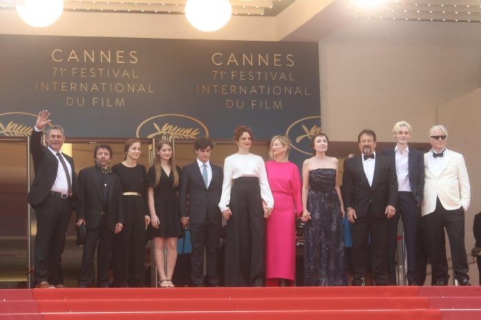 Il cast di Lazzaro felice a Cannes 2018