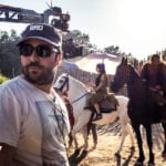 Il regista Matteo Rovere sul set di Romulus