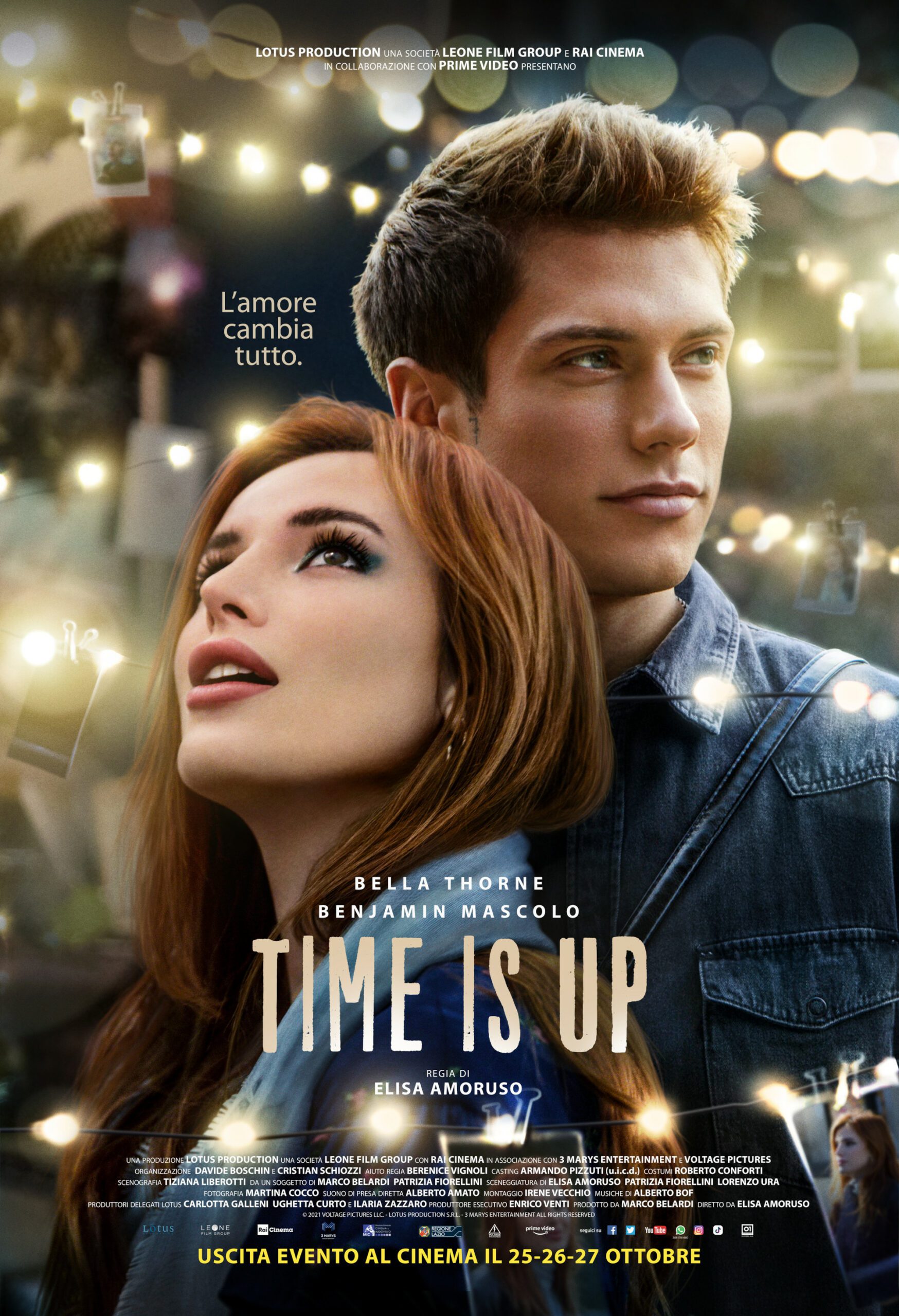Time is Up, fissata la data dell'uscita evento per il film di Bella Thorne Time is Up, fissata la data dell'uscita evento per il film di Bella Thorne