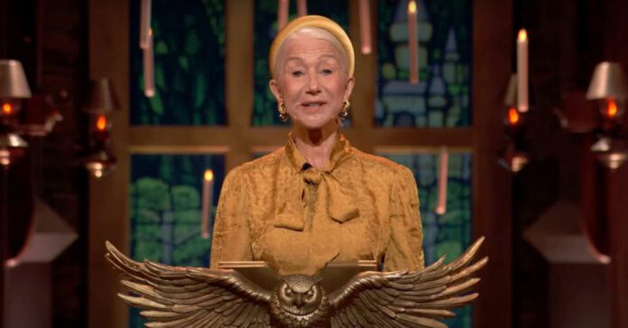 Helen Mirren, Il torneo delle case di Hogwarts
