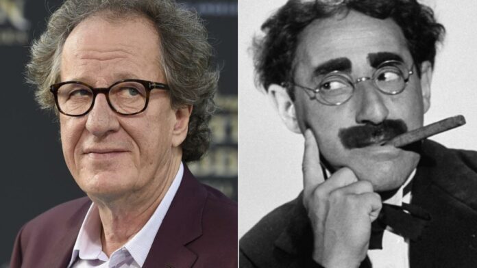 Raised Eyebrows - Geoffrey Rush Groucho Marx