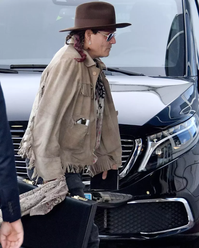 Johnny Depp a Parigi