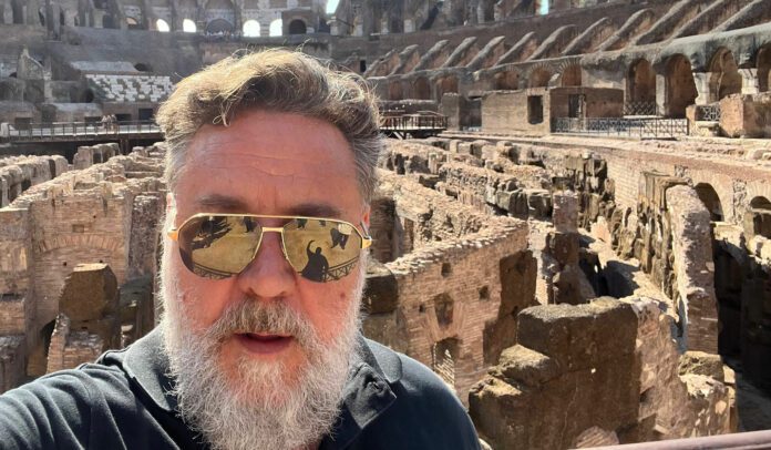 Russell Crowe a Roma