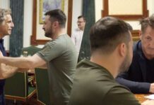 Sean Penn Ben Stiller e Zelensky