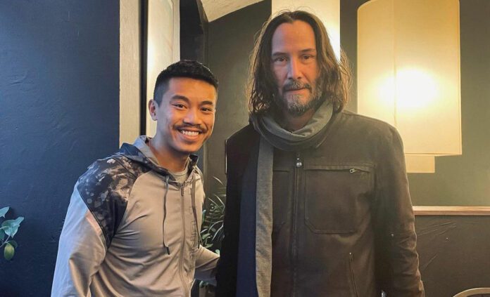 Keanu Reeves in Praga Ballerina