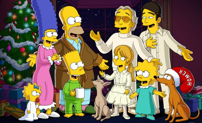 I Bocelli incontrano i Simpson corto Disney Natale 2022