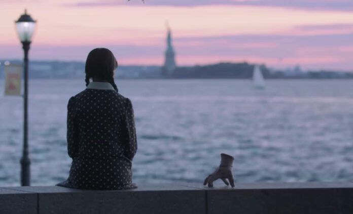 Mercoledì mano in New York