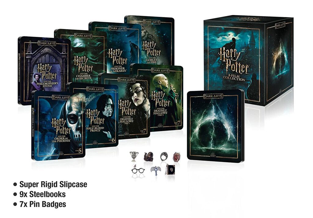 La saga di Harry Potter torna in una nuova edizione la Dark Arts Steelbook Collection Ciak Magazine