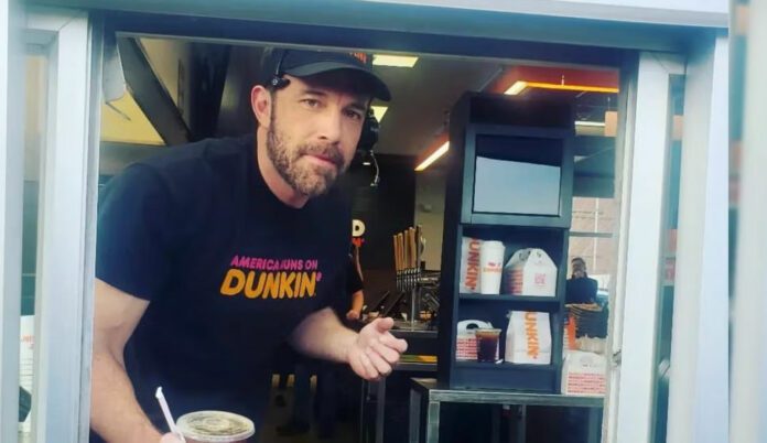 Ben Affleck spot Dunkin Donuts