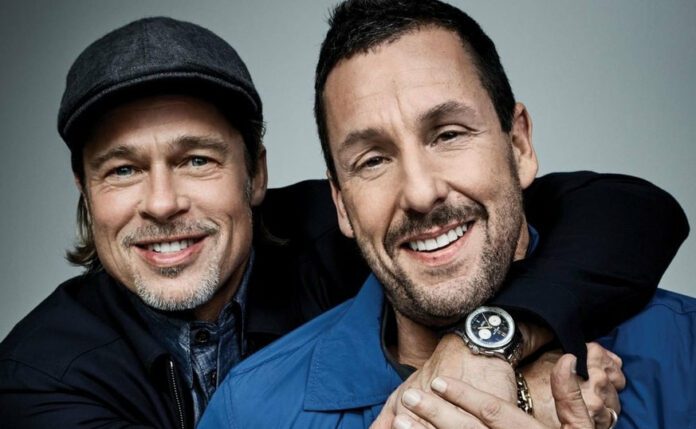 Brad Pitt e Adam Sandler insieme