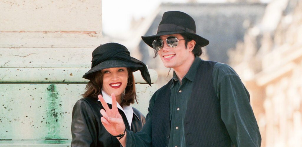 Lisa Marie Presley e Michael Jackson