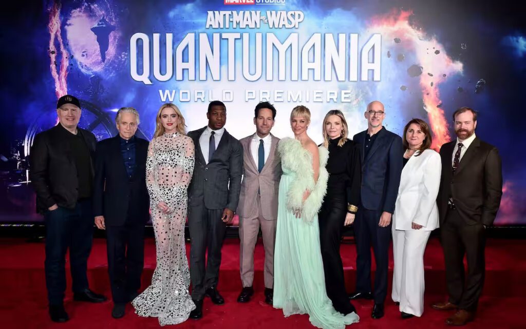 Ant Man and the Wasp: Quantumania, cast sul red carpet (Getty)