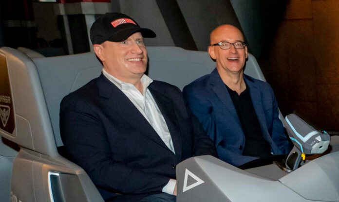 Kevin Feige e Peyton Reed al Disney Park (parksmedia)