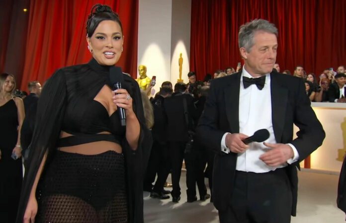 Ashley Graham Hugh Grant Oscar 2023