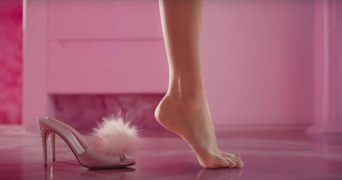 Barbie feet Margot Robbie