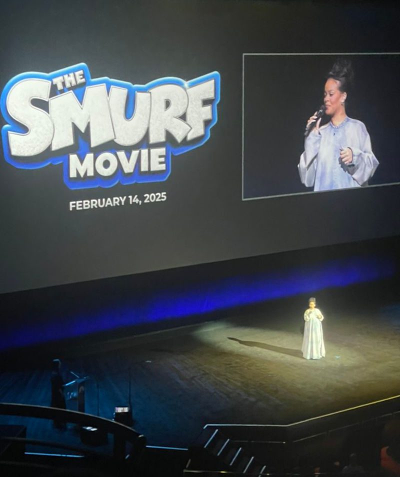 Smurfs, Rihanna al Cinemacon