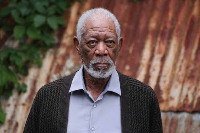 Muti con Morgan Freeman