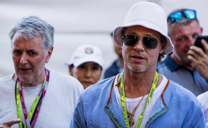 Brad Pitt Formula 1