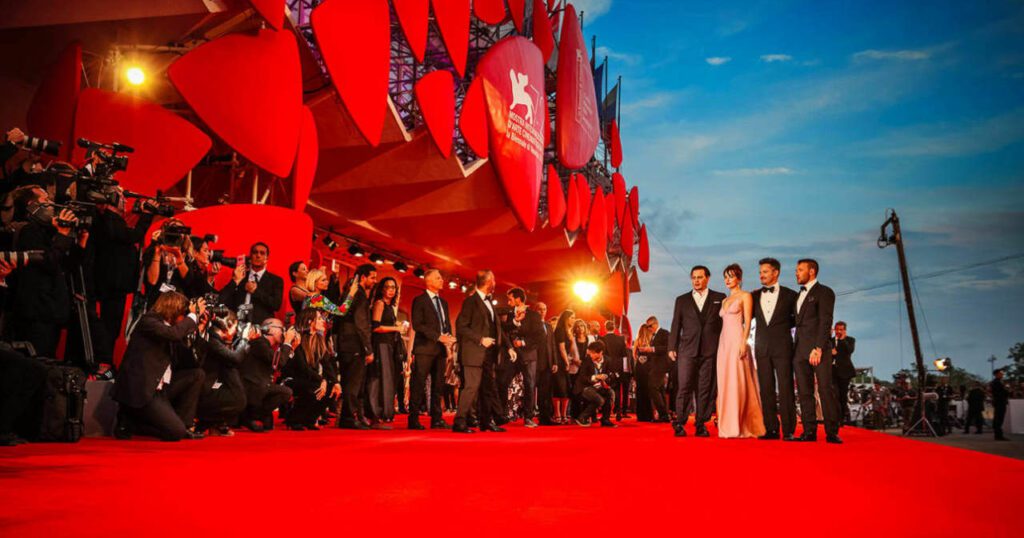 Mostra di Cinema di Venezia red carpet