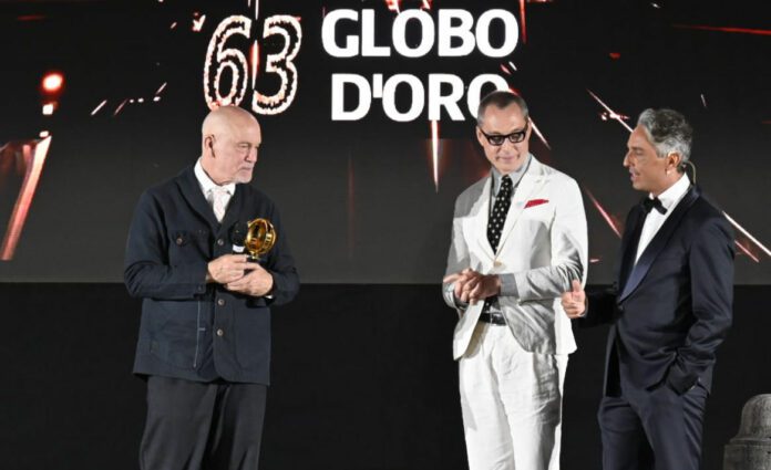 John Malkovich gala Globo d'Oro