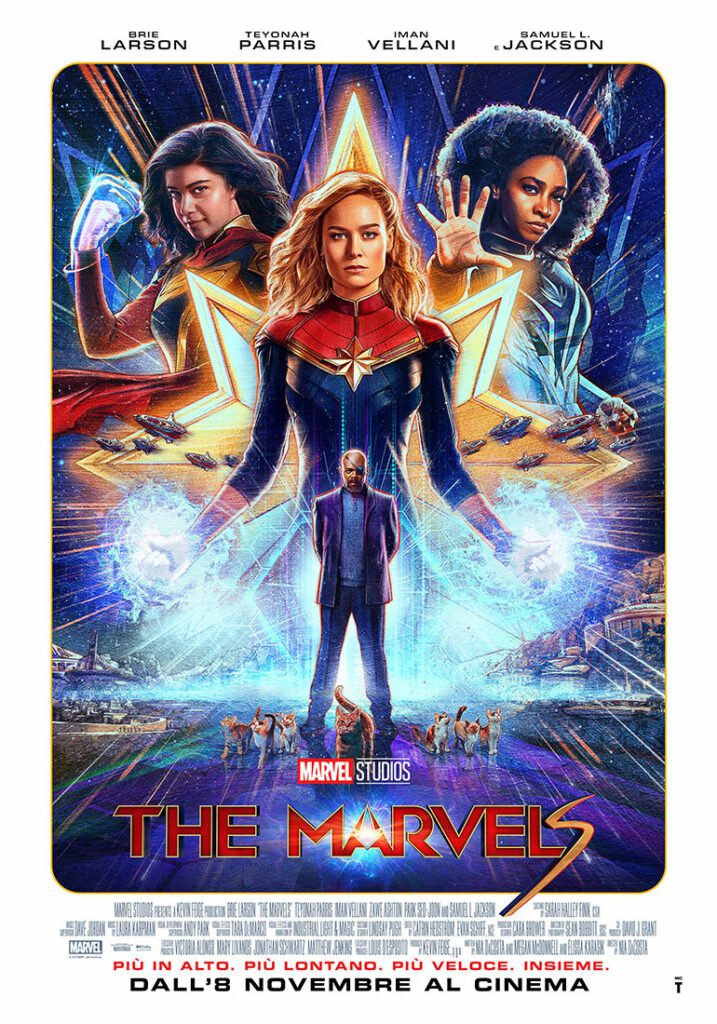 The Marvels poster