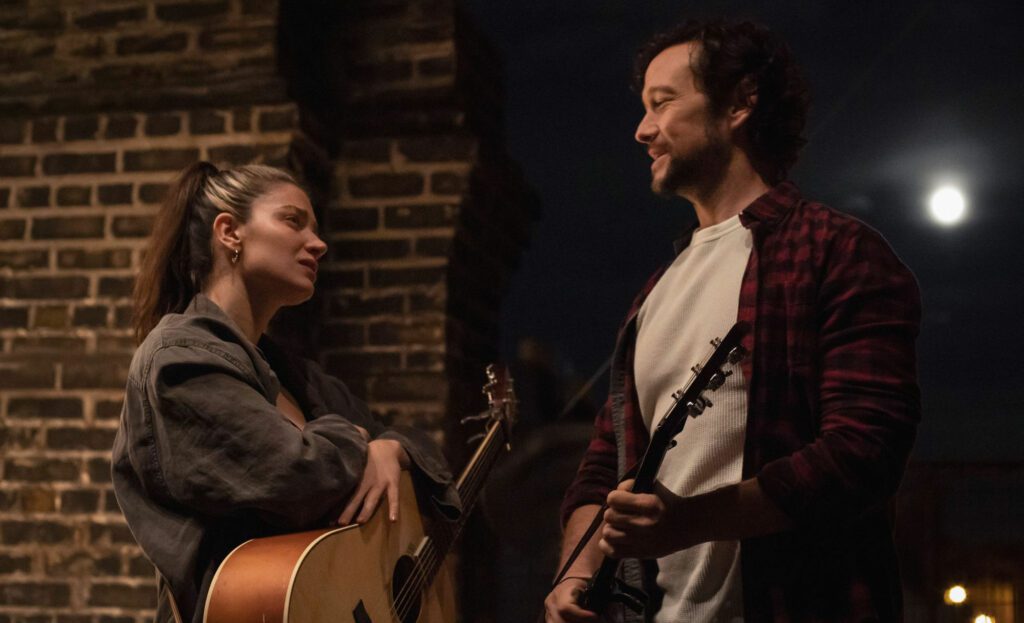 Flora and son, John Carney, Eve Hewson, Joseph Gordon-Levitt