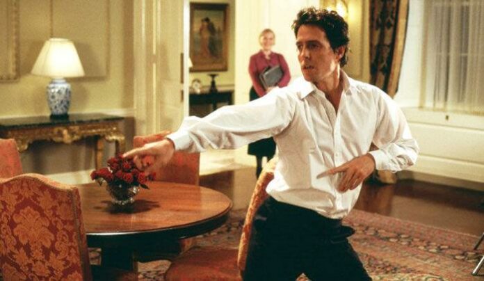 Hugh Grant Love Actually 20 anni