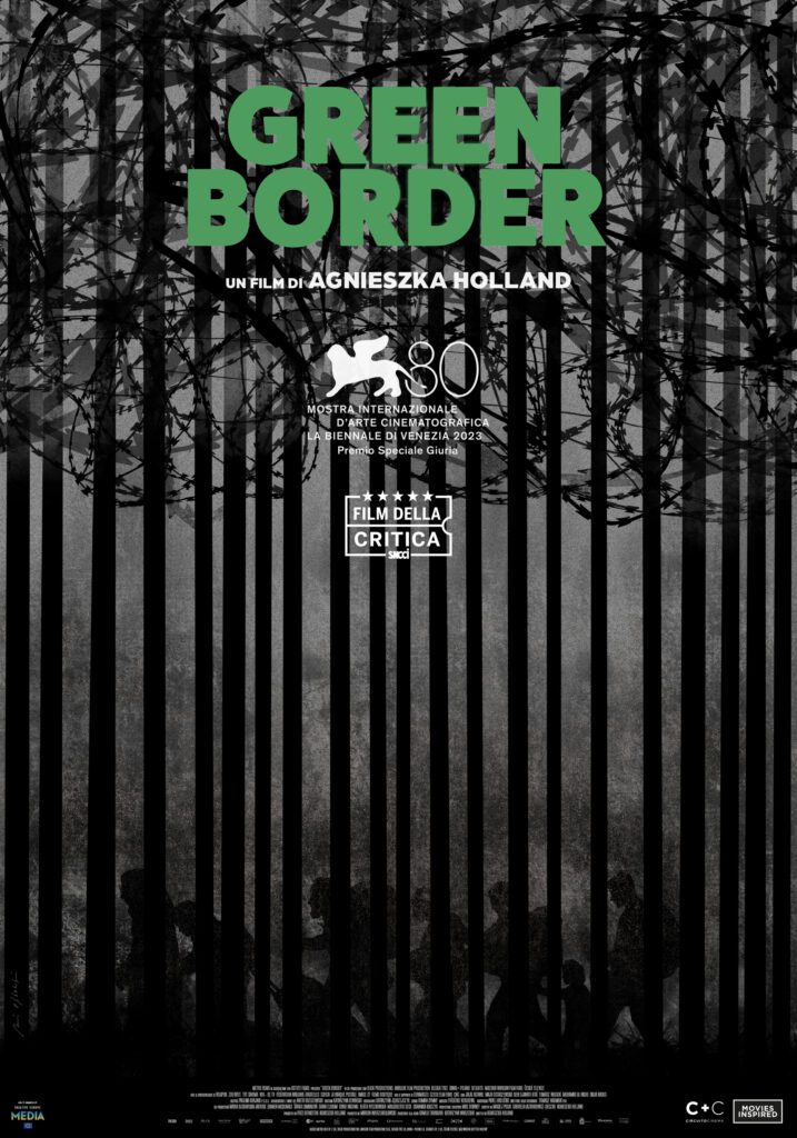 Green Border poster