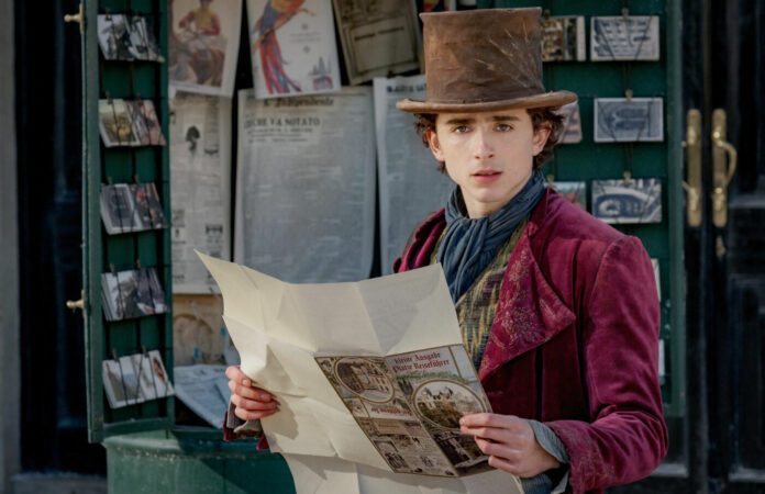 Timothée Chalamet Wonka