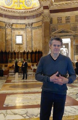 Willem Dafoe al Pantheon