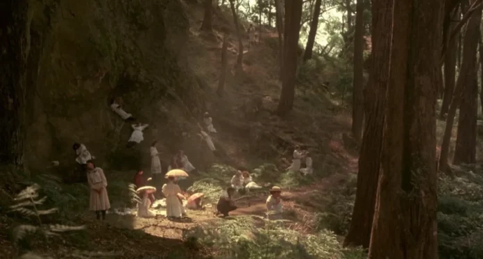picnic ad hanging rock
