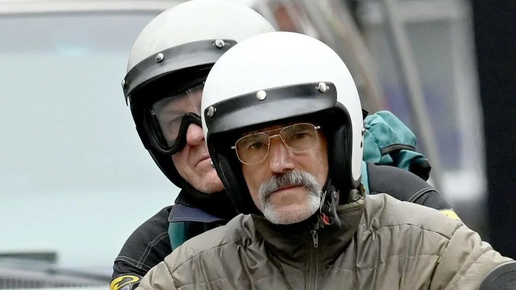 Daniel Day Lewis sul set di Anemone
