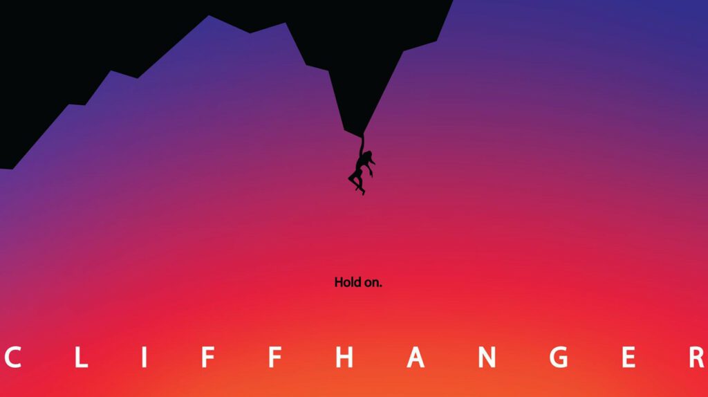 Cliffhanger poster