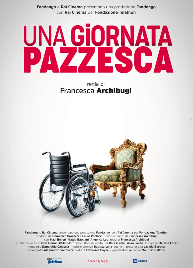 Una giornata pazzesca poster Telethon