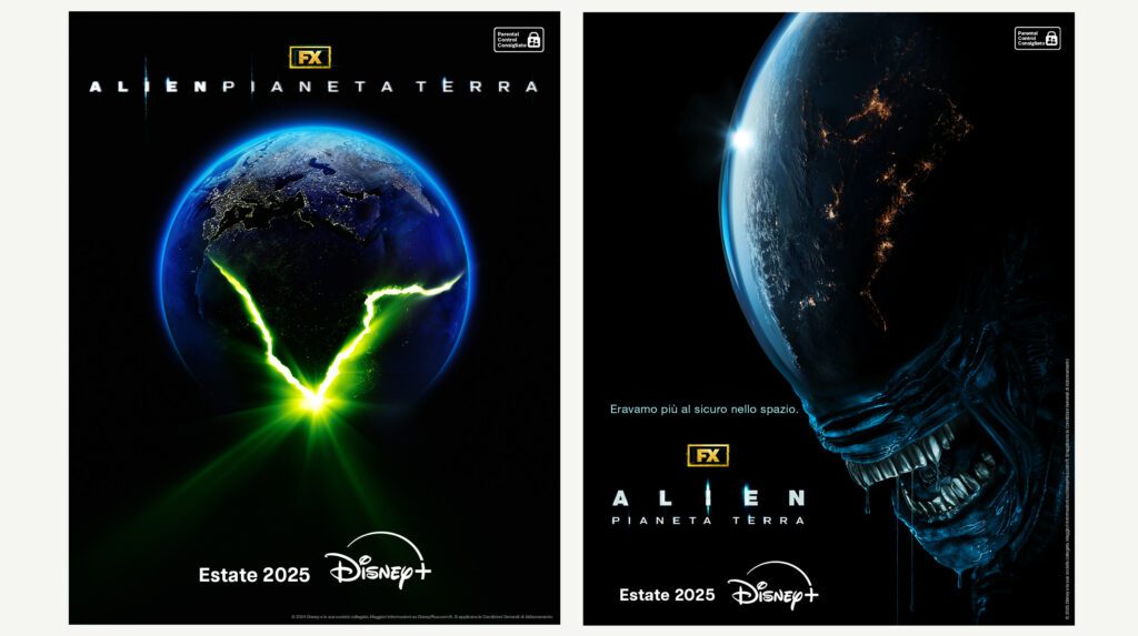 Alien: pianeta terra poster