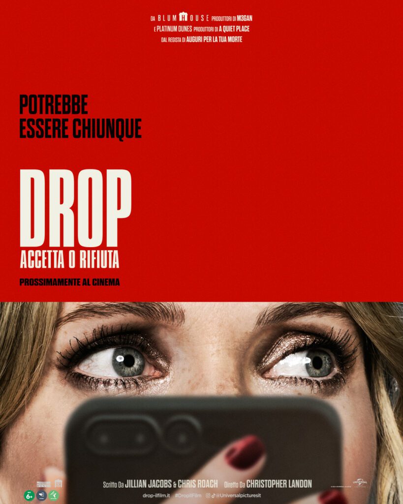 Drop accetta o rifiuta poster
