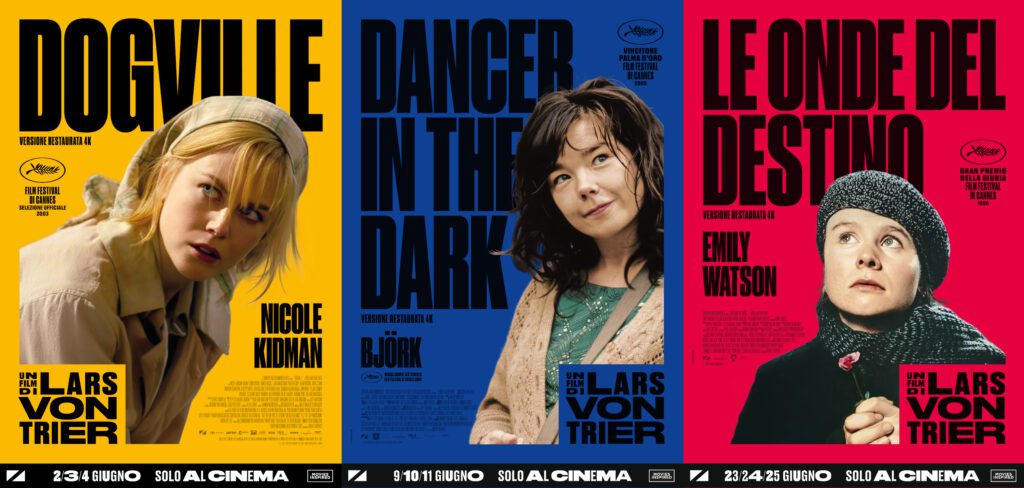 3 film Lars von Trier