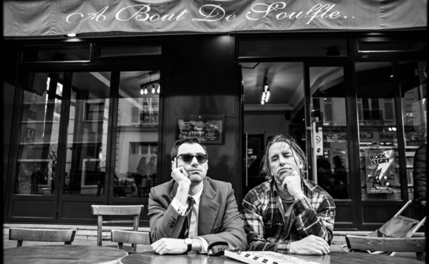 Guillaume Marbeck e Richard Linklater Nouvelle Vague Cannes 2025