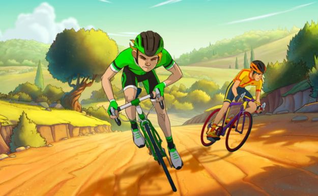 La bicicletta di Bartali Cartoons