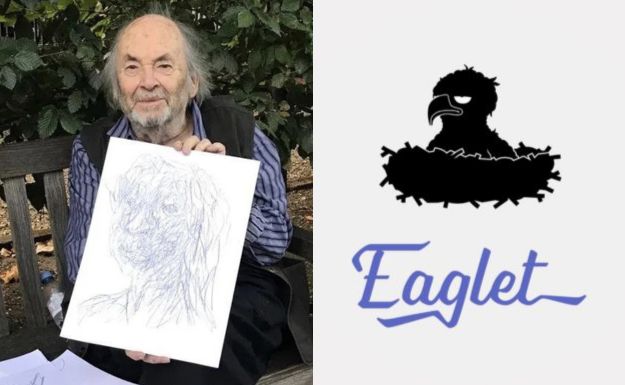 Quentin Blake Eaglet Cartoons on the bay