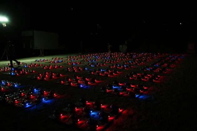 Superman a Roma - Drone Show