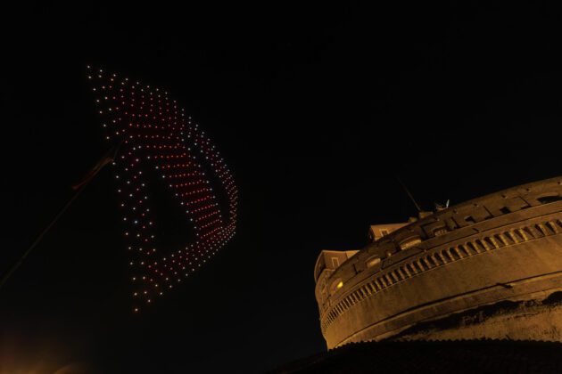 Superman a Roma - Drone Show