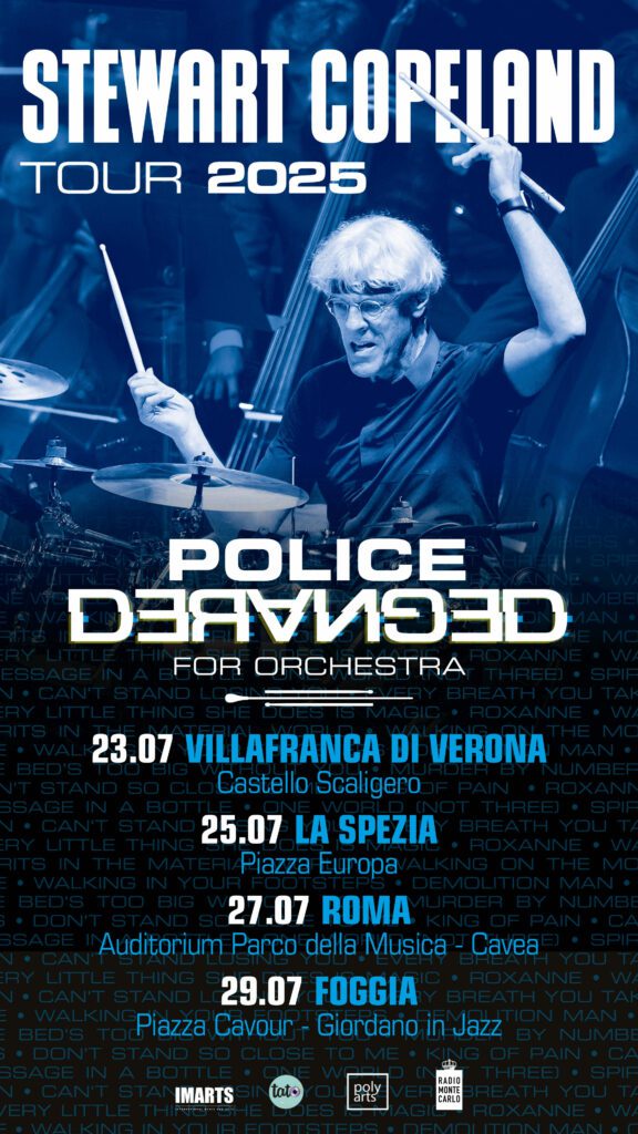 Stewart Copeland tour